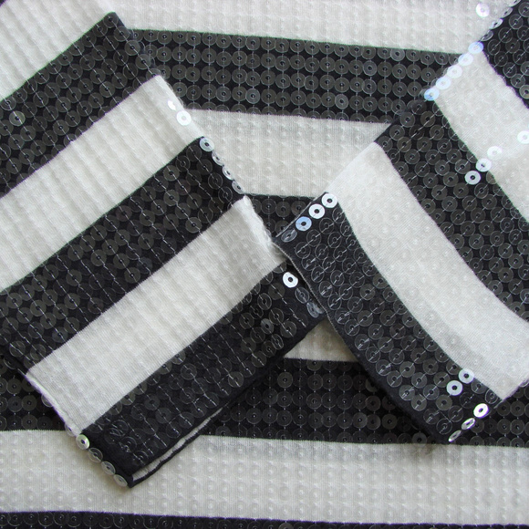 MICHAEL Michael Kors Black & White Sequin Dress - Picture 4 of 8